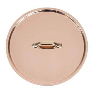 De Buyer Inocuivre Lid with Brass Handle 28cm