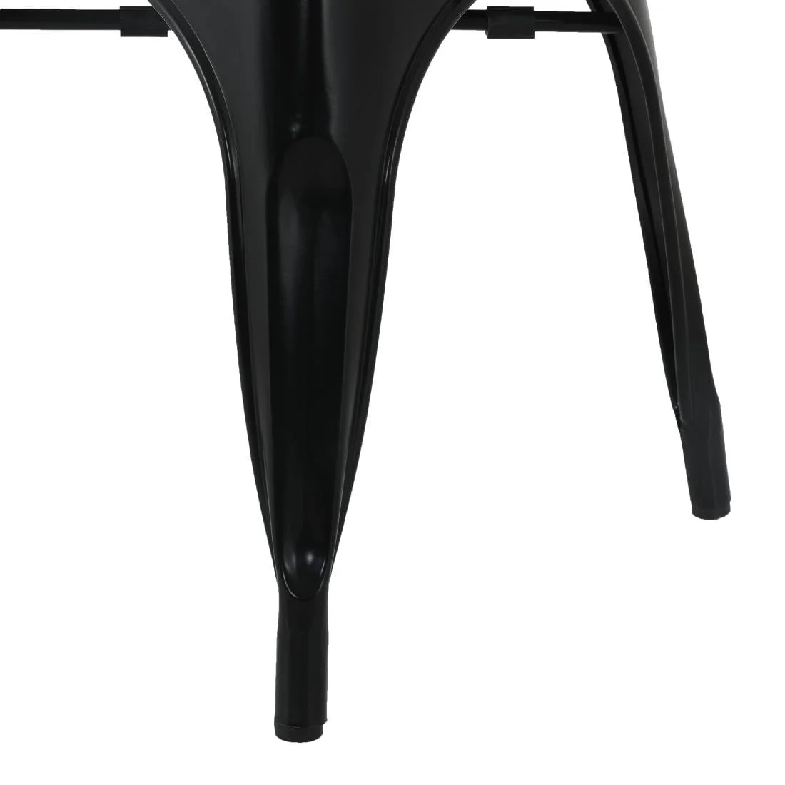 Bolero Bistro Curve Armchairs Black (4 Pack) - Image 15