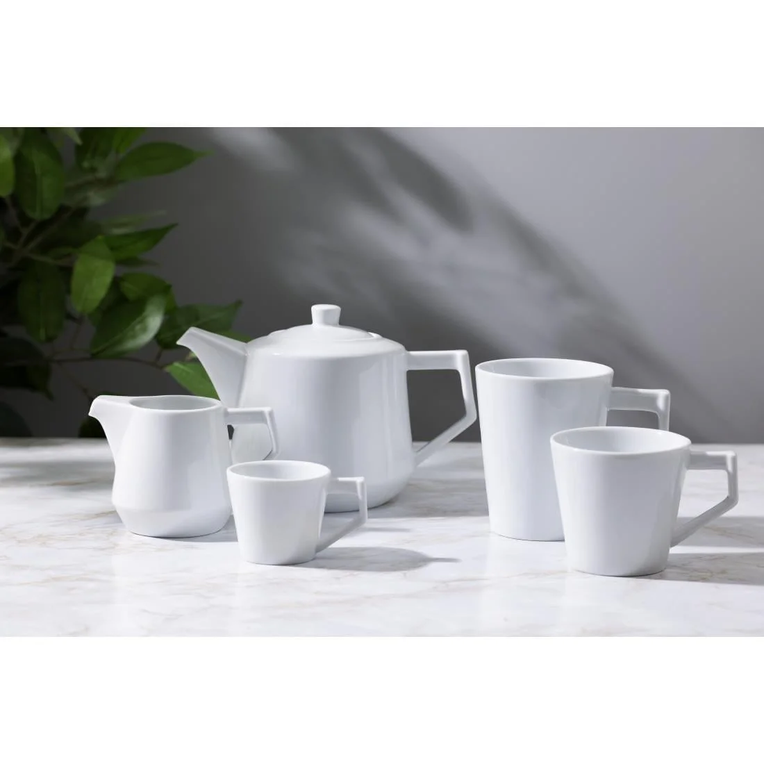 Olympia Whiteware Deco Cups 80ml (6 Pack) - Image 4