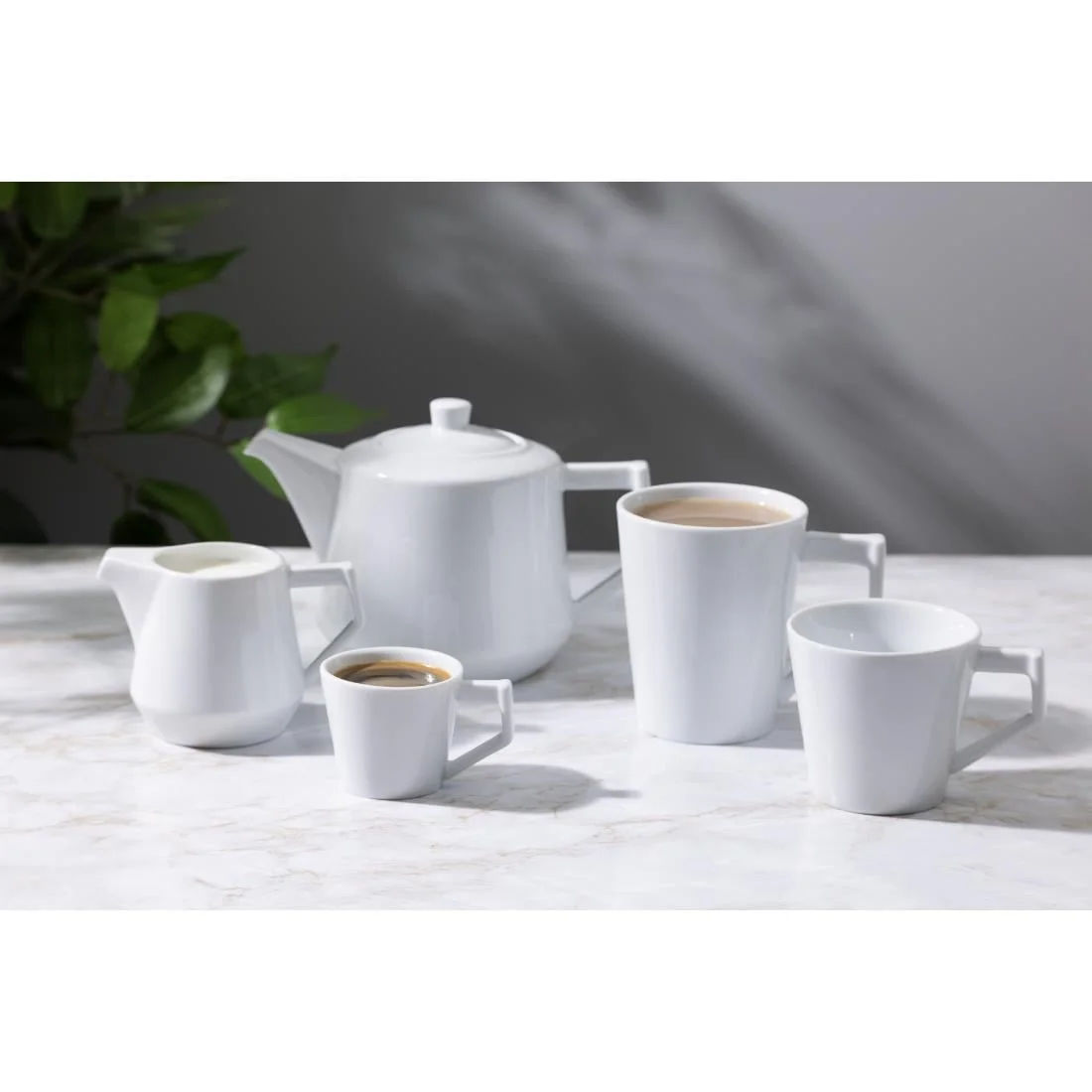 Olympia Whiteware Deco Cups 80ml (6 Pack) - Image 5