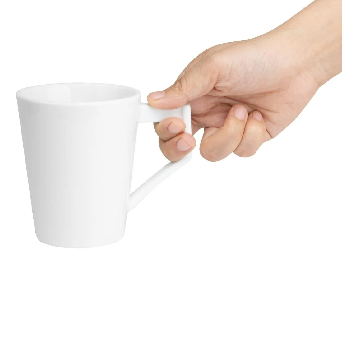 Olympia Whiteware Deco Cups 300ml (6 Pack) - Image 8