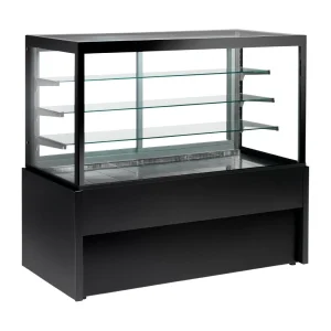 Zoin Kristall Free Standing Heated Merchandiser Black