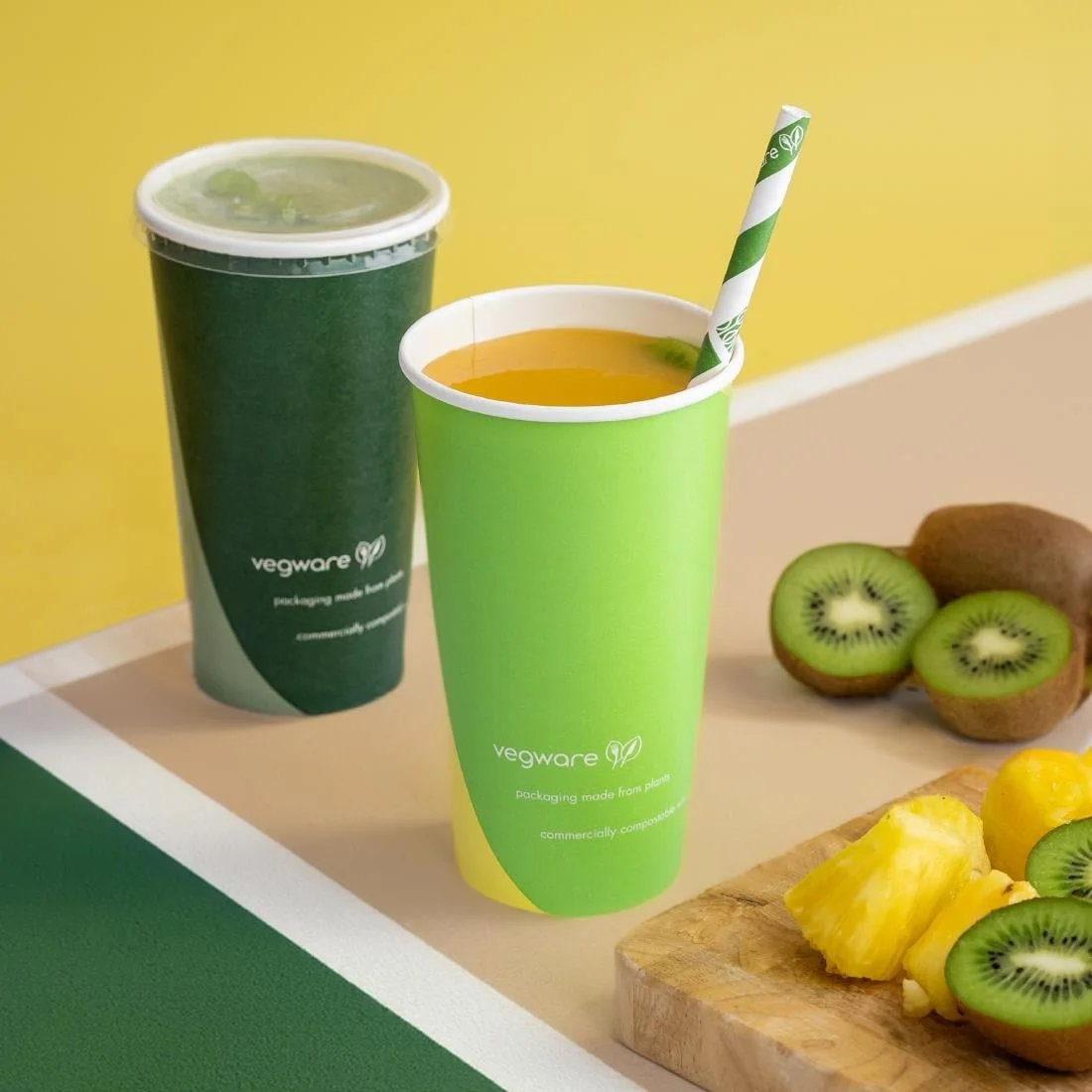 Vegware Paper Cold Cups 89-Series 20oz/500ml (1000 Pack) - Image 3
