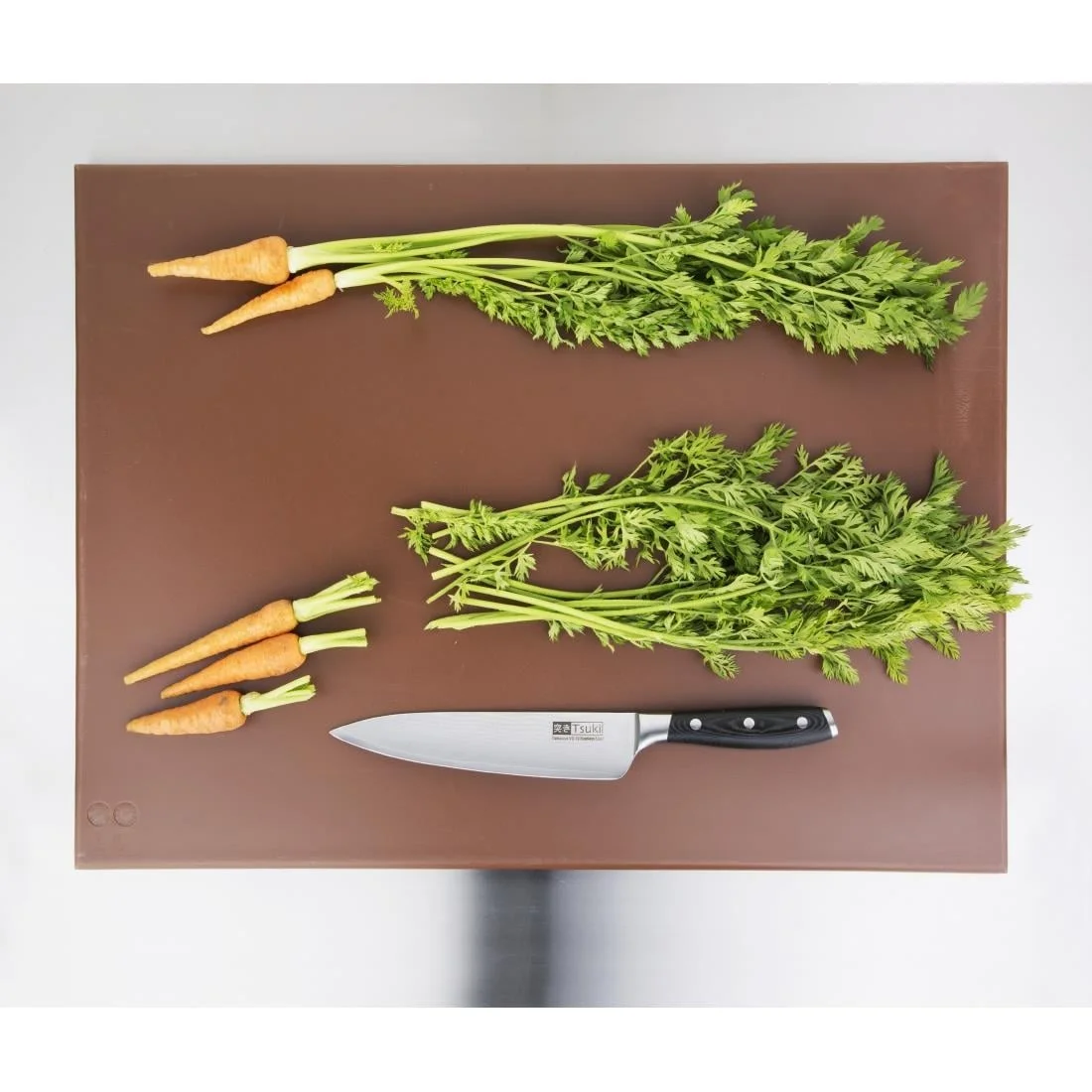 Hygiplas High Density Brown Chopping Board Large - Image 4