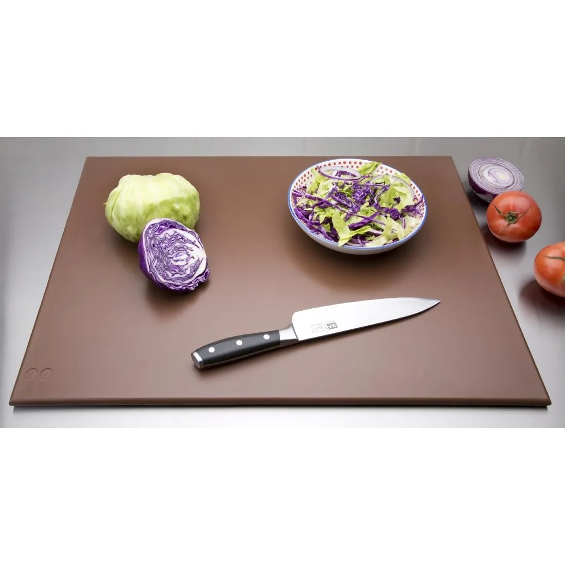 Hygiplas High Density Brown Chopping Board Large - Image 7