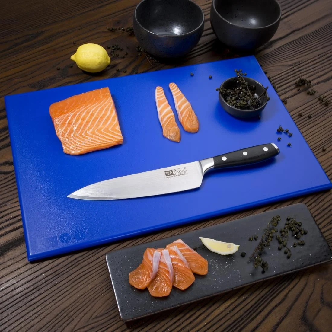 Hygiplas High Density Blue Chopping Board Standard - Image 5