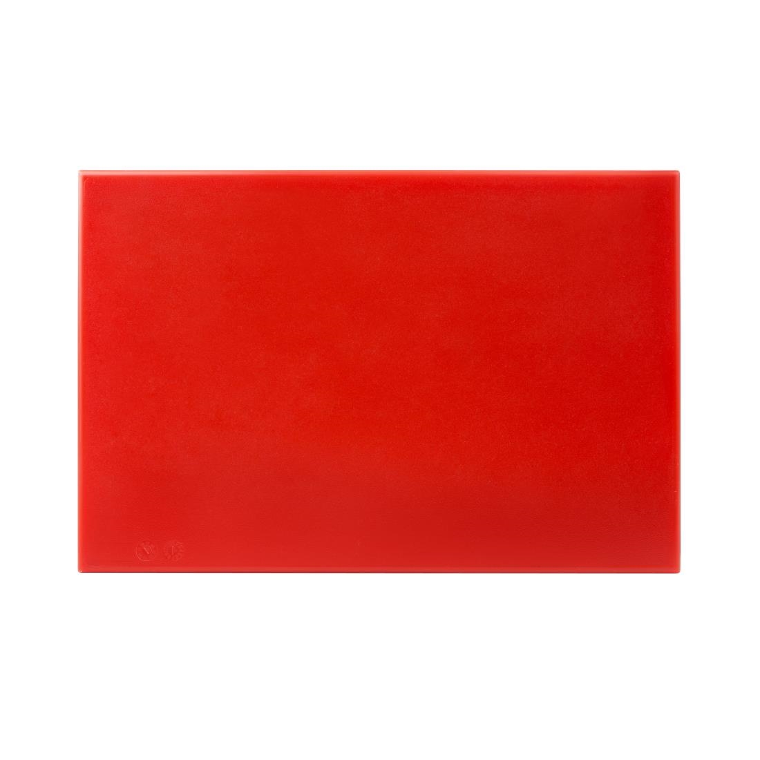 Hygiplas High Density Red Chopping Board Standard