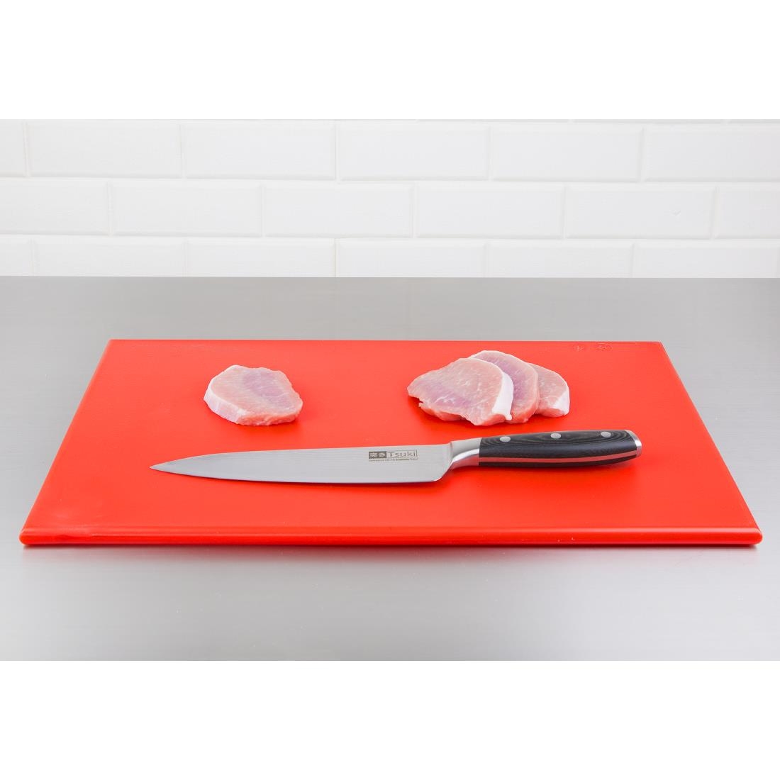 Hygiplas High Density Red Chopping Board Standard