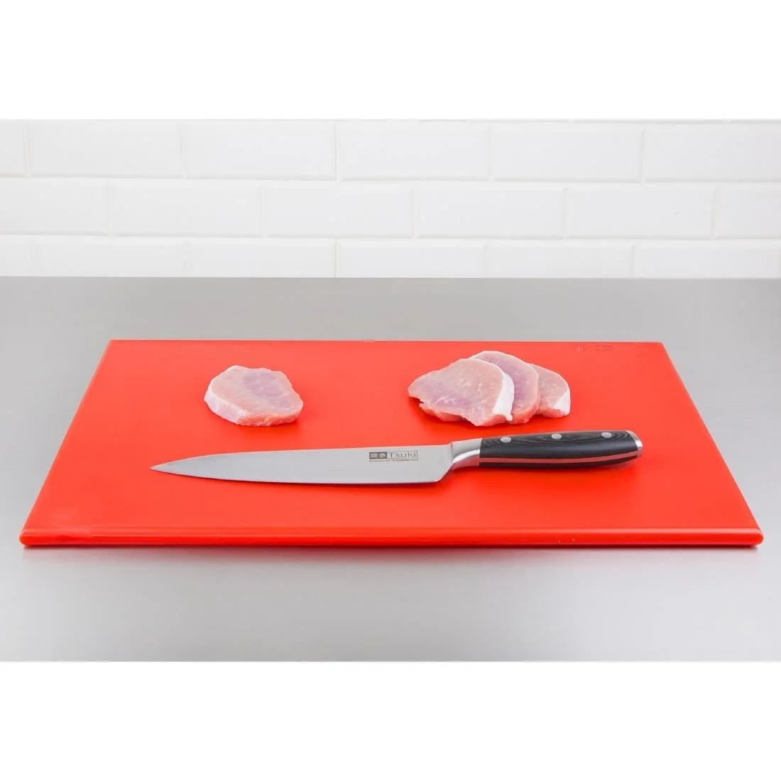 Hygiplas High Density Red Chopping Board Standard - Image 4