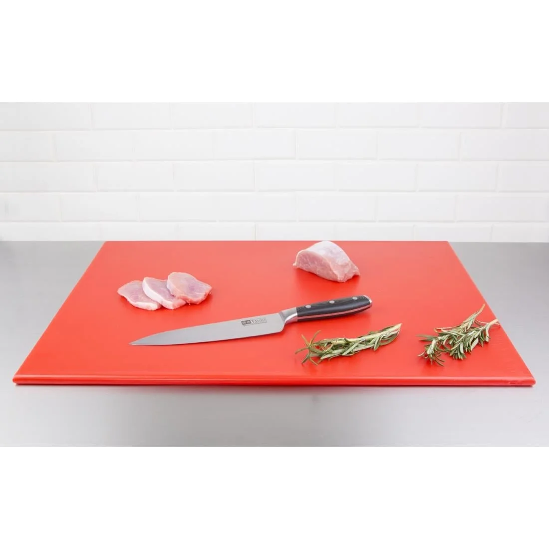 Hygiplas High Density Red Chopping Board Large - Image 4