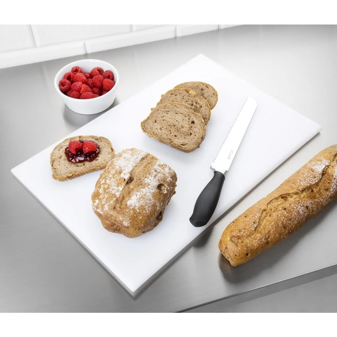 Hygiplas High Density White Chopping Board Standard - Image 5