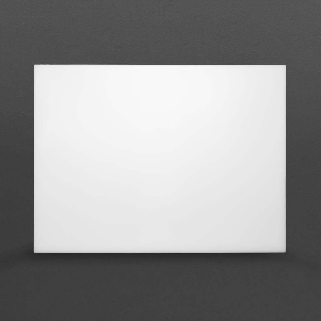 Hygiplas High Density White Chopping Board Large