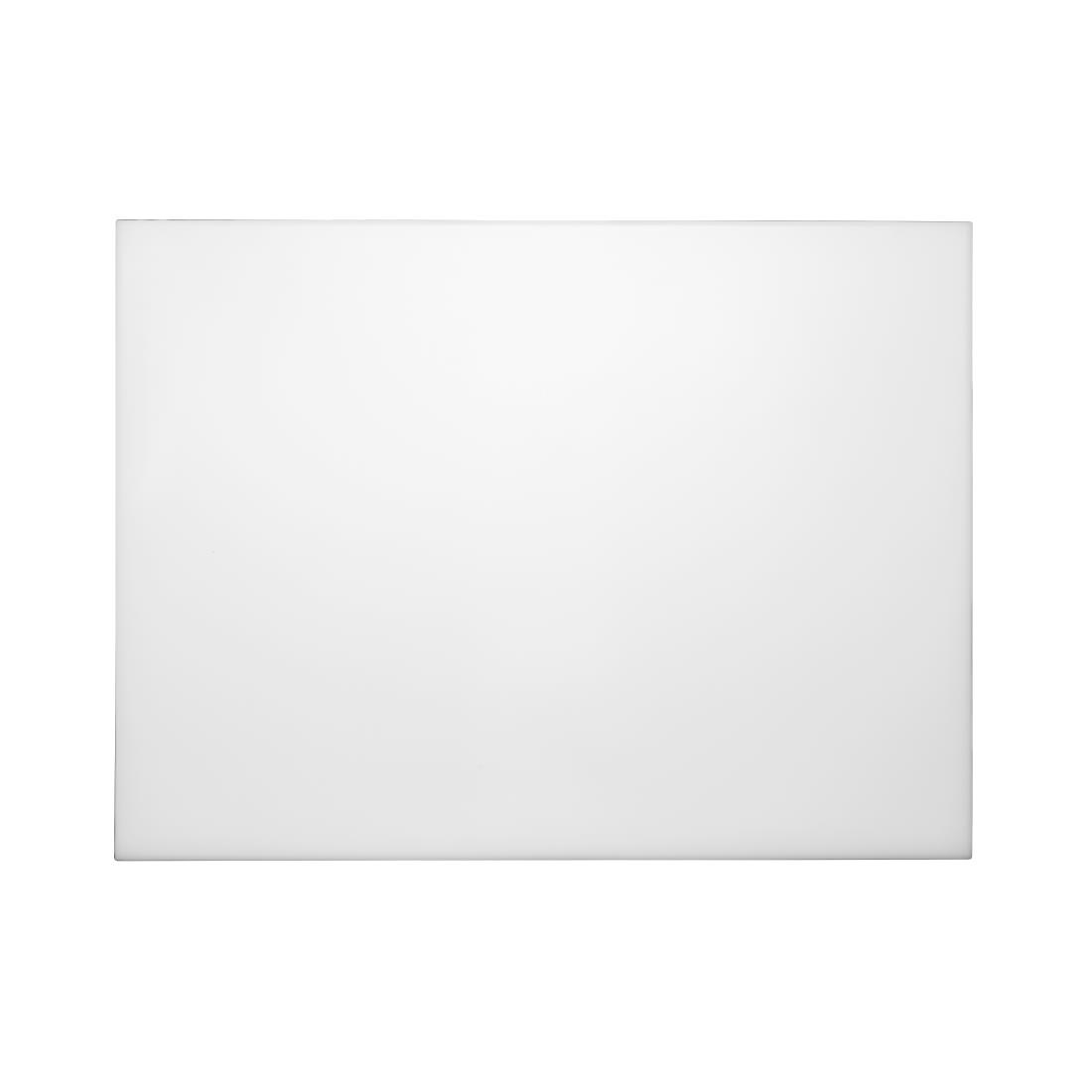 Hygiplas High Density White Chopping Board Large