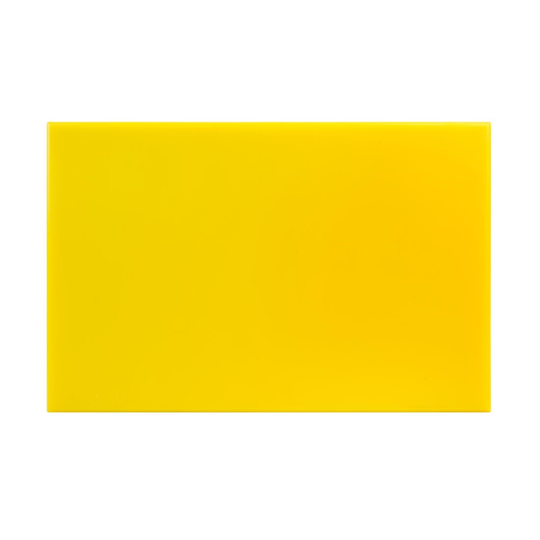 Hygiplas High Density Yellow Chopping Board Standard