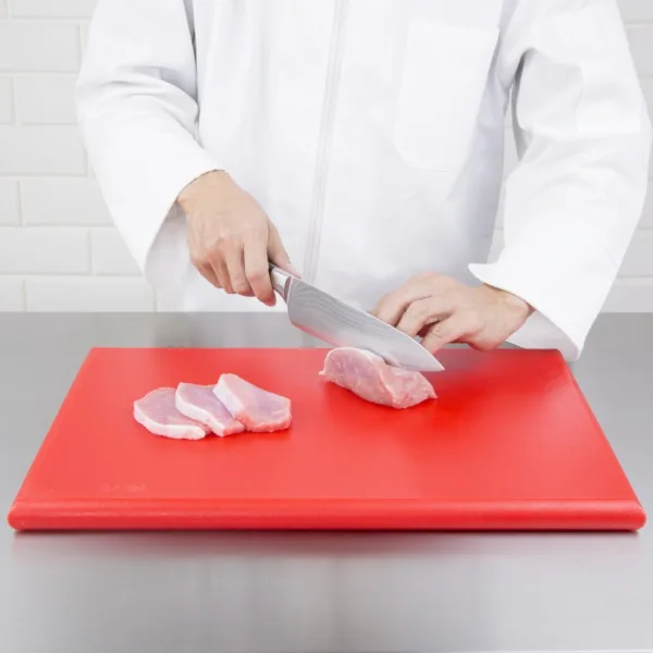 Hygiplas Extra Thick High Density Red Chopping Board