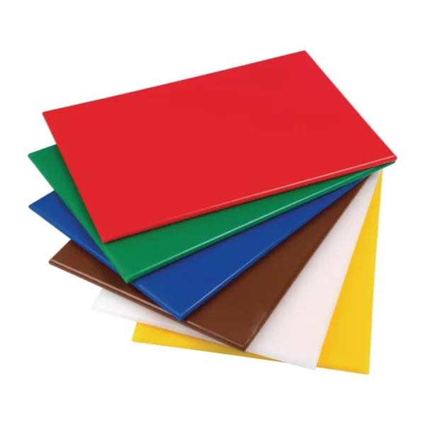Hygiplas Standard Low Density Yellow Chopping Board