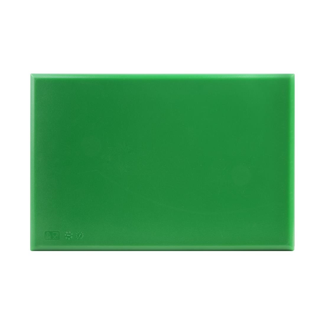 Hygiplas Extra Thick High Density Green Chopping Board