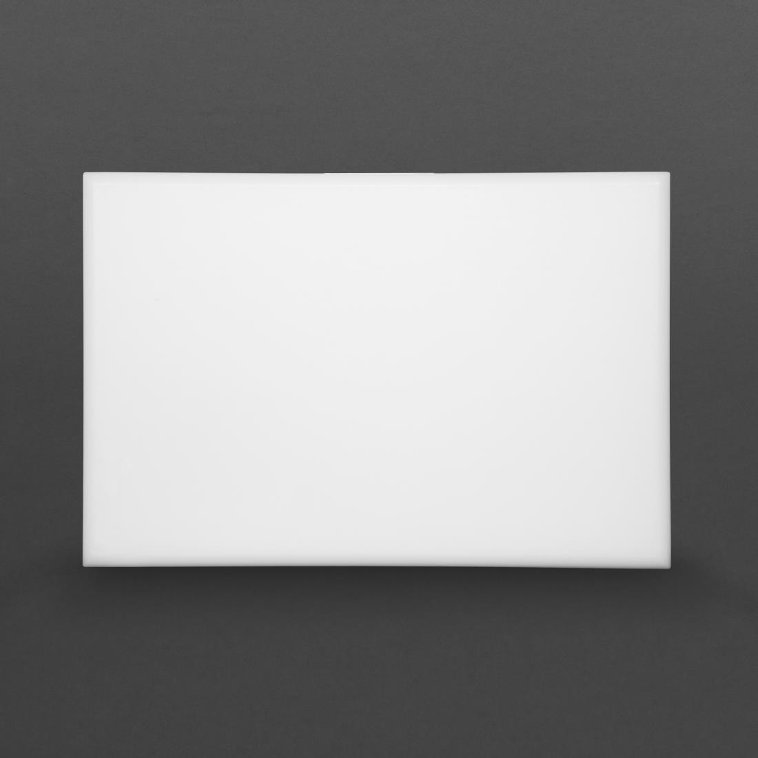 Hygiplas Extra Thick High Density White Chopping Board