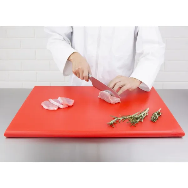 Hygiplas Extra Large High Density Red Chopping Board