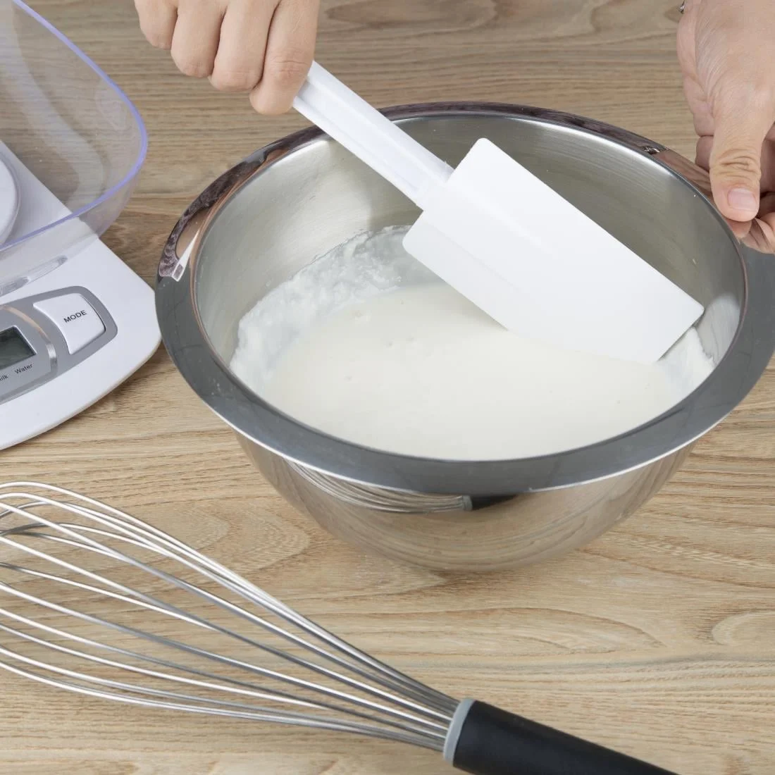 Vogue Rubber Ended Spatula 14" - Image 6