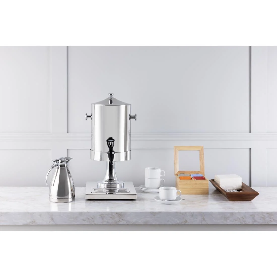 Olympia Vacuum Jug Polished 1Ltr