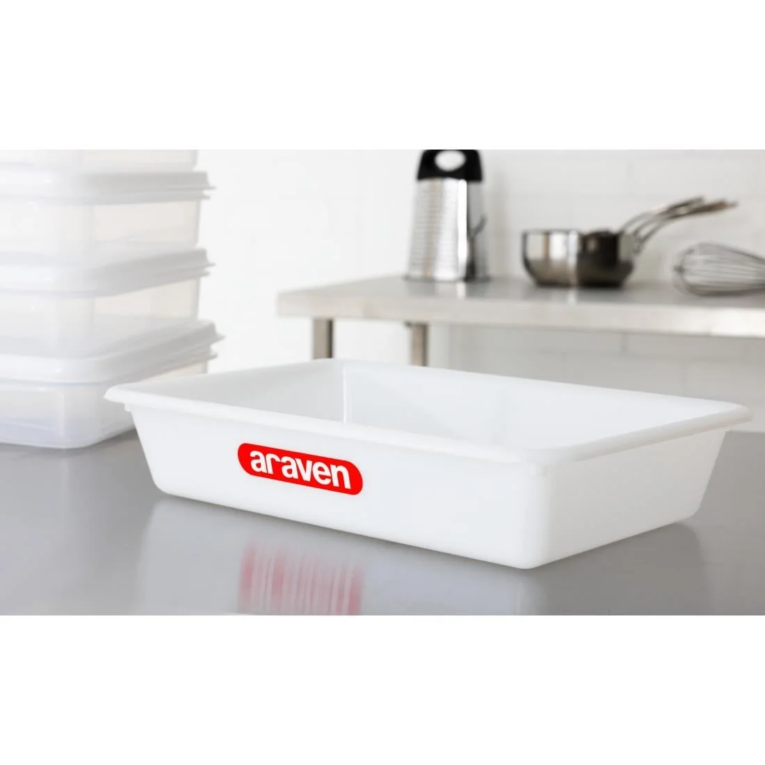Araven Shallow Food Storage Tray 13in - Image 4