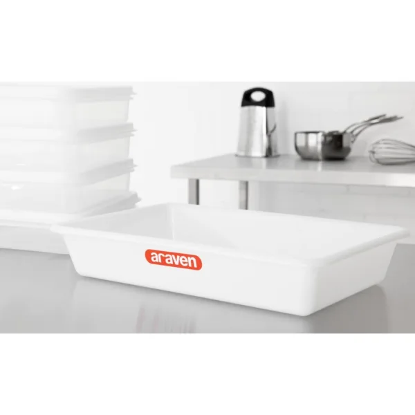 Araven Shallow Food Storage Tray 17in