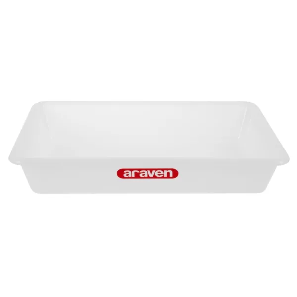 Araven Shallow Food Storage Tray 17in