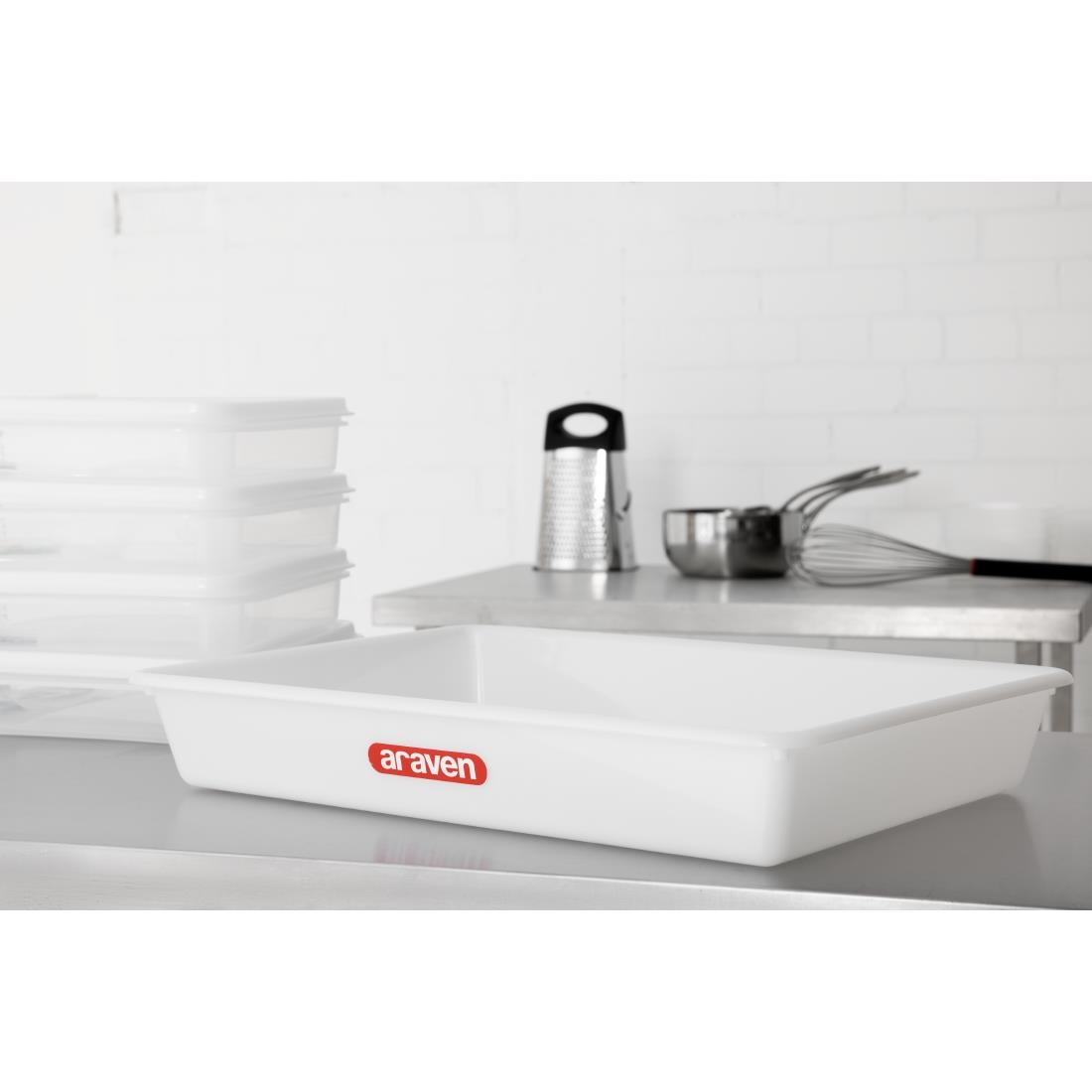 Araven Shallow Food Storage Tray 21in