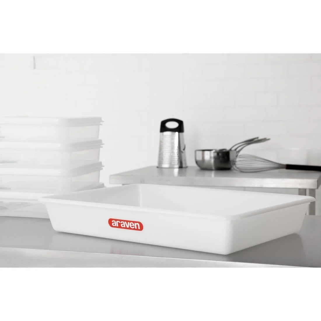 Araven Shallow Food Storage Tray 21in - Image 4