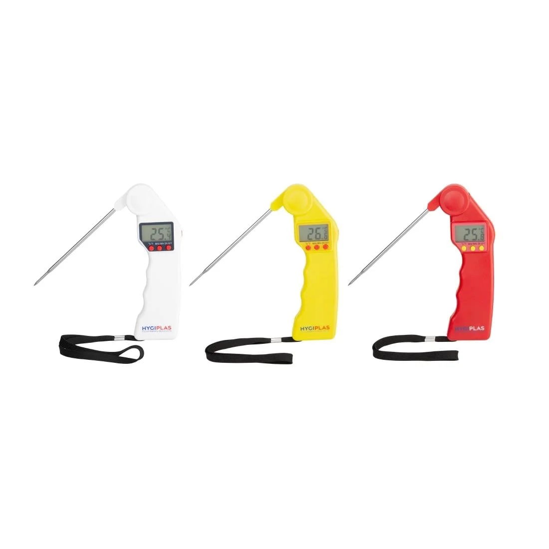 Hygiplas Easytemp Colour Coded White Thermometer - Image 5