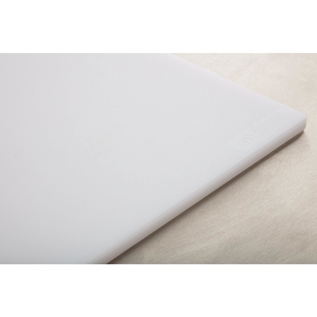 Hygiplas Standard Low Density White Chopping Board