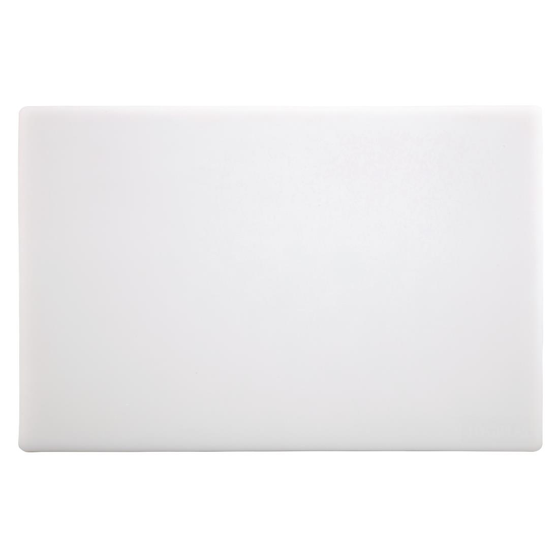 Hygiplas Standard Low Density White Chopping Board