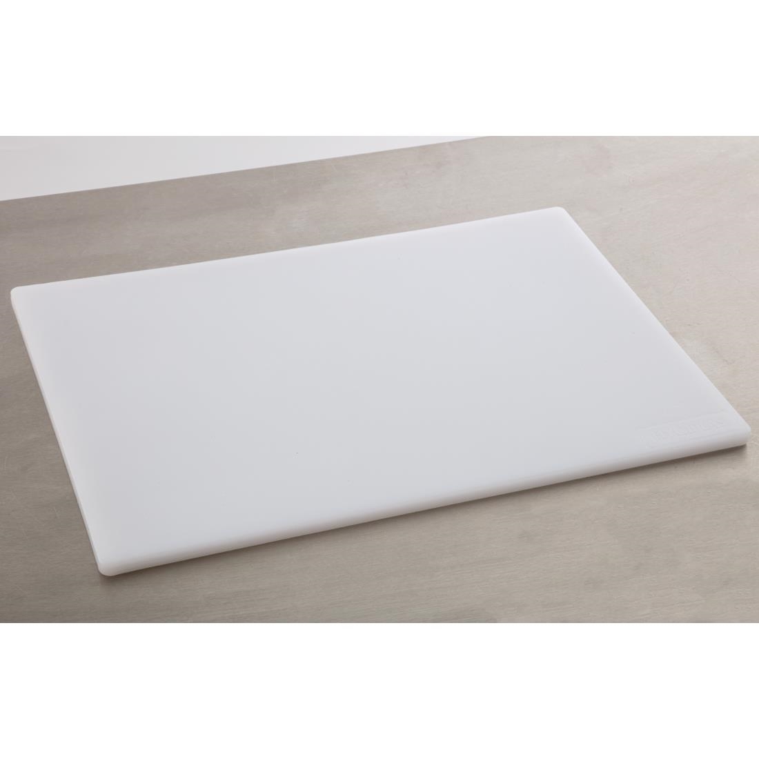 Hygiplas Standard Low Density White Chopping Board