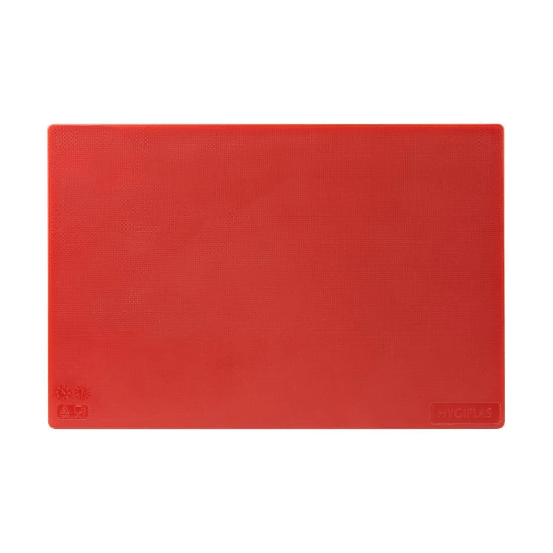 Hygiplas Standard Low Density Red Chopping Board - Image 2