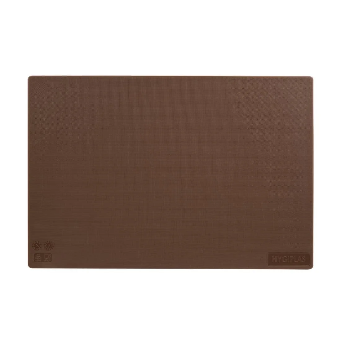 Hygiplas Standard Low Density Brown Chopping Board - Image 6