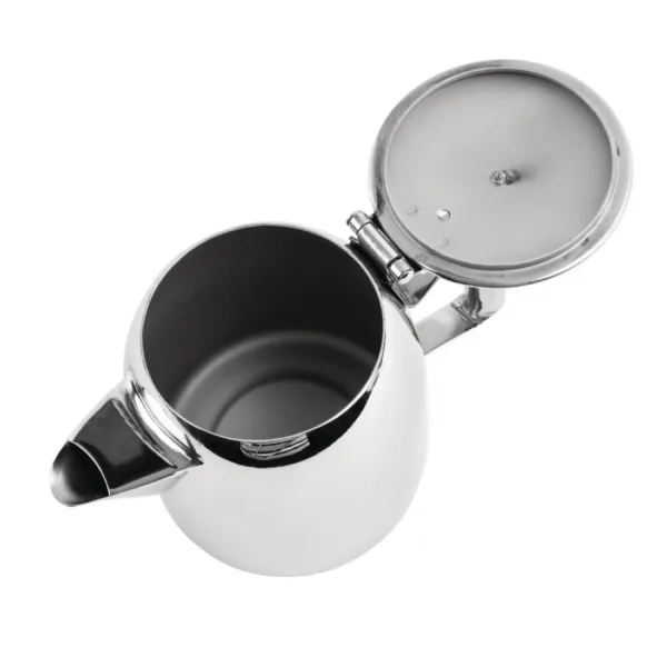 Olympia Cosmos Teapot Stainless Steel 12oz
