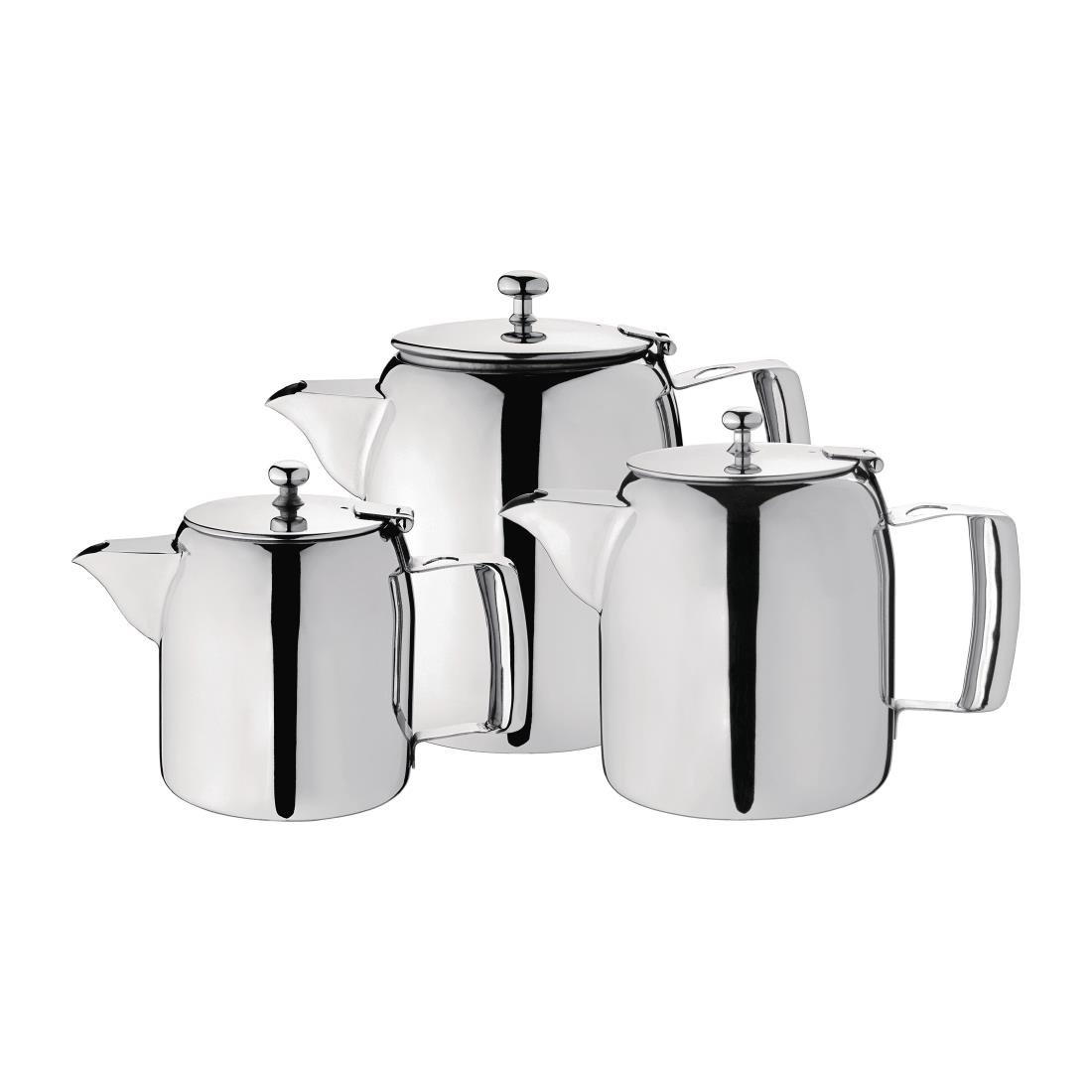 Olympia Cosmos Teapot Stainless Steel 20oz