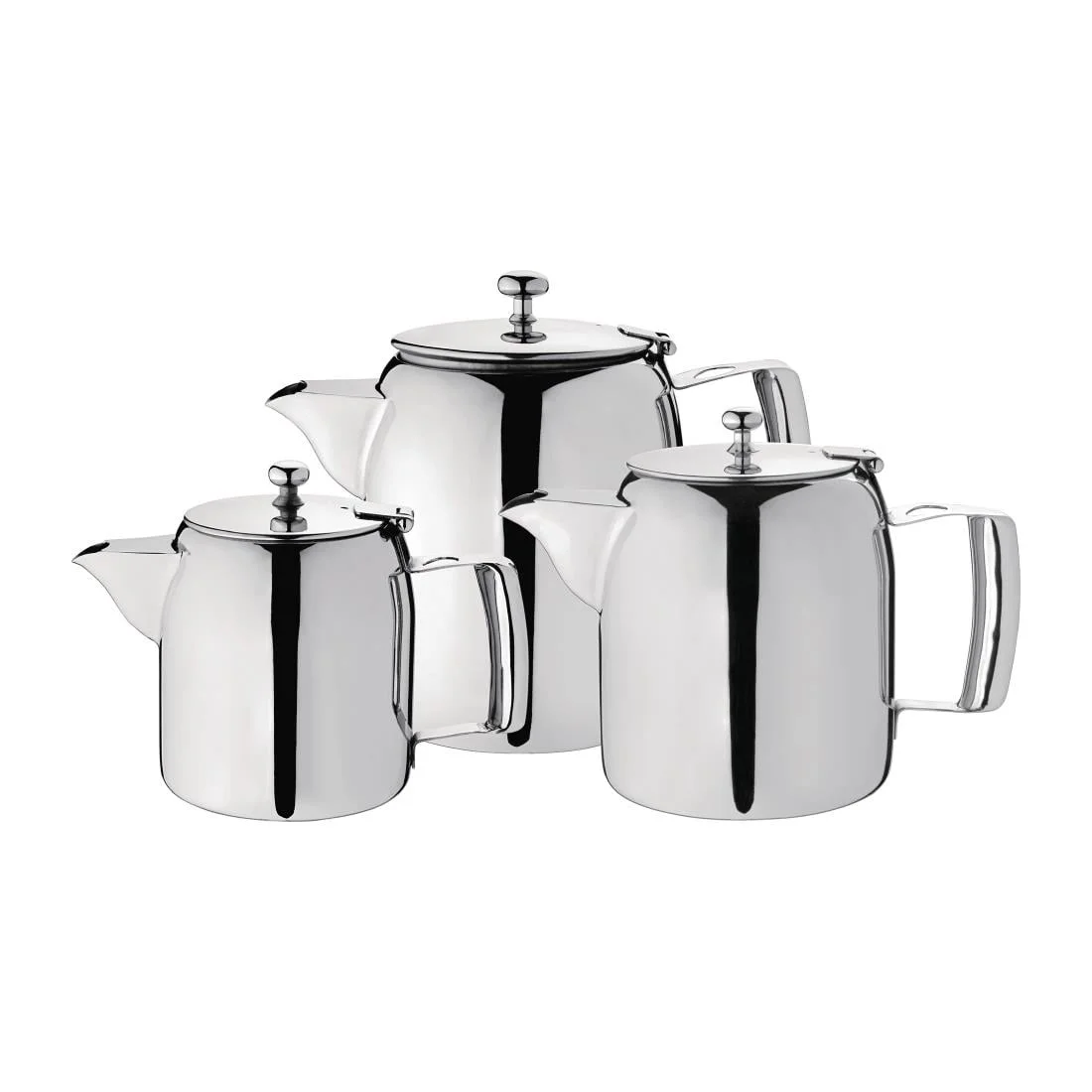 Olympia Cosmos Teapot Stainless Steel 20oz - Image 2
