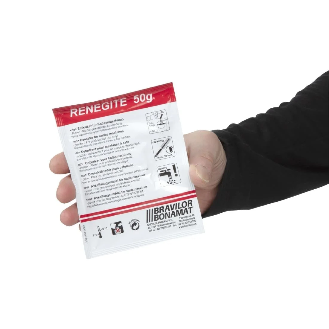 Bravilor Renegite Descaler Sachets Box of 15 - Image 4