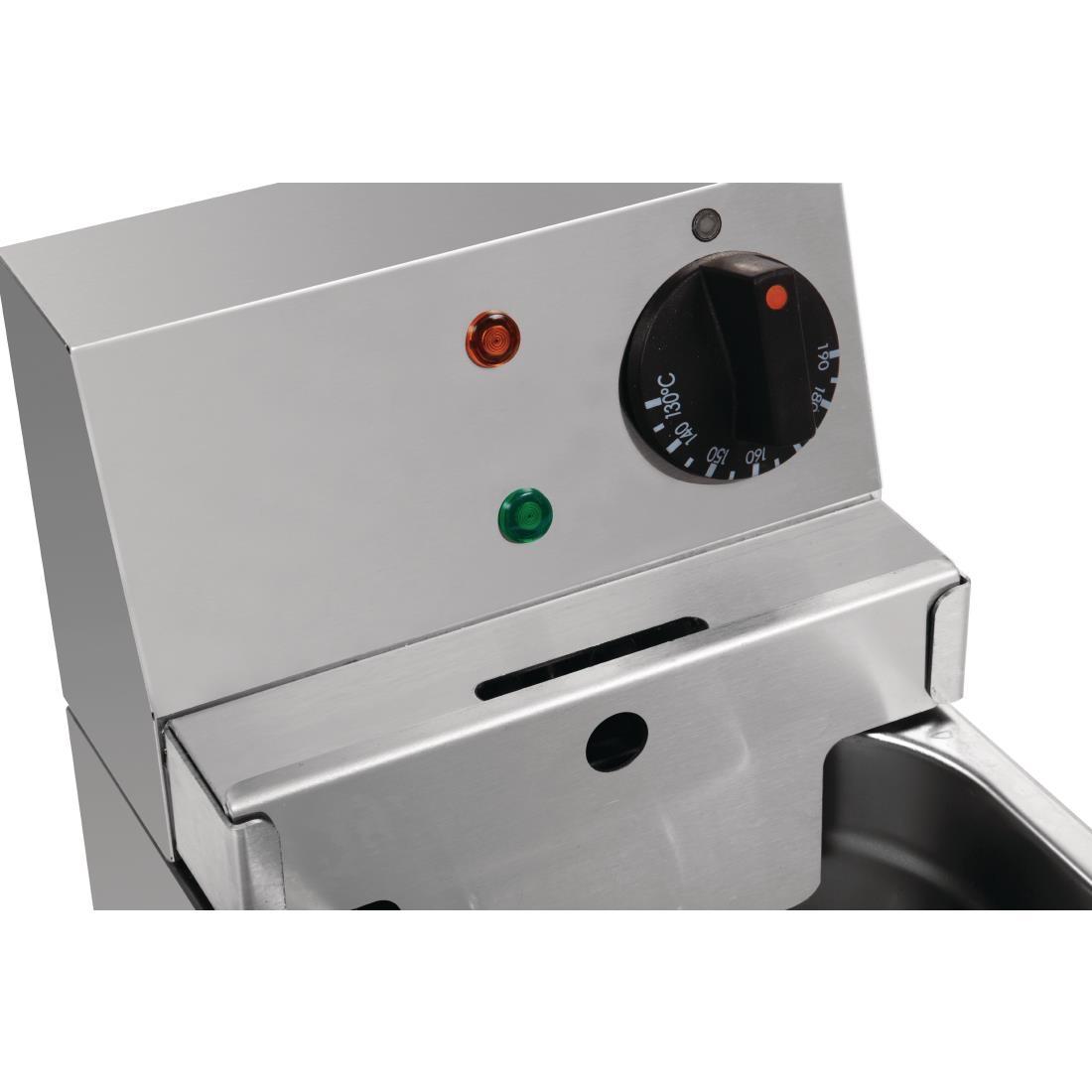 Lincat Lynx Slimline Single Tank Countertop Fryer LSF
