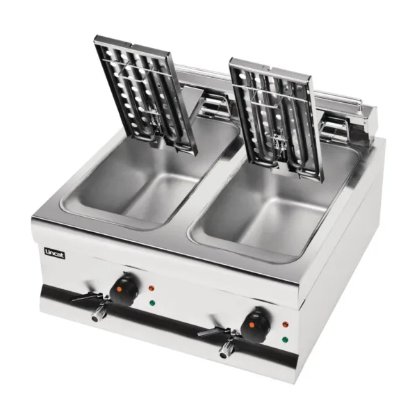 Lincat Silverlink Double Tank Countertop Fryer DF66