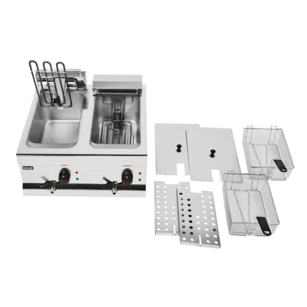 Lincat Silverlink Double Tank Countertop Fryer DF66