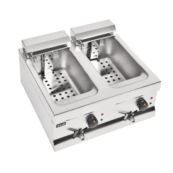 Lincat Silverlink Double Tank Countertop Fryer DF66