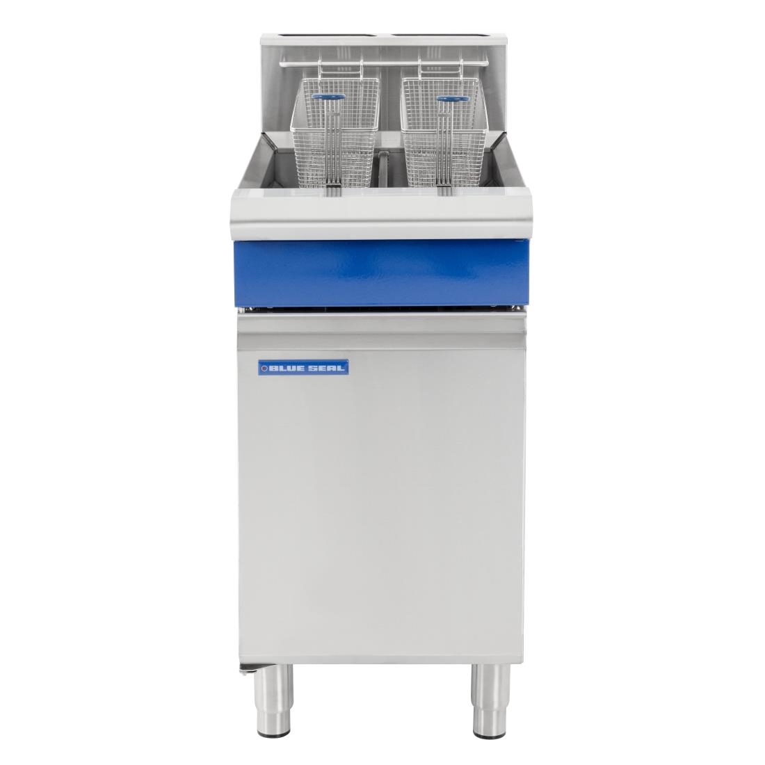 Blue Seal Free Standing Natural Gas Twin Fryer GT46