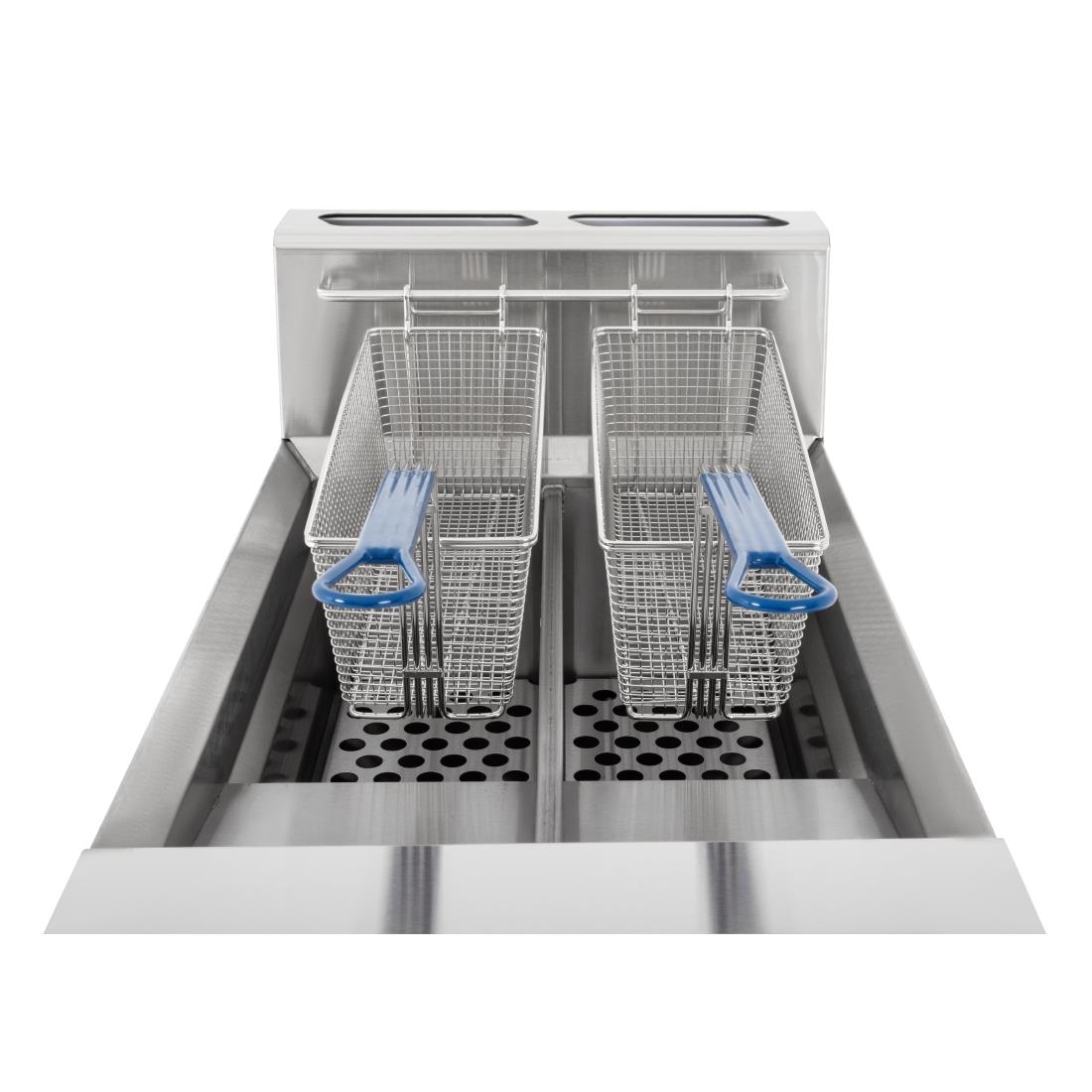 Blue Seal Free Standing Natural Gas Twin Fryer GT46