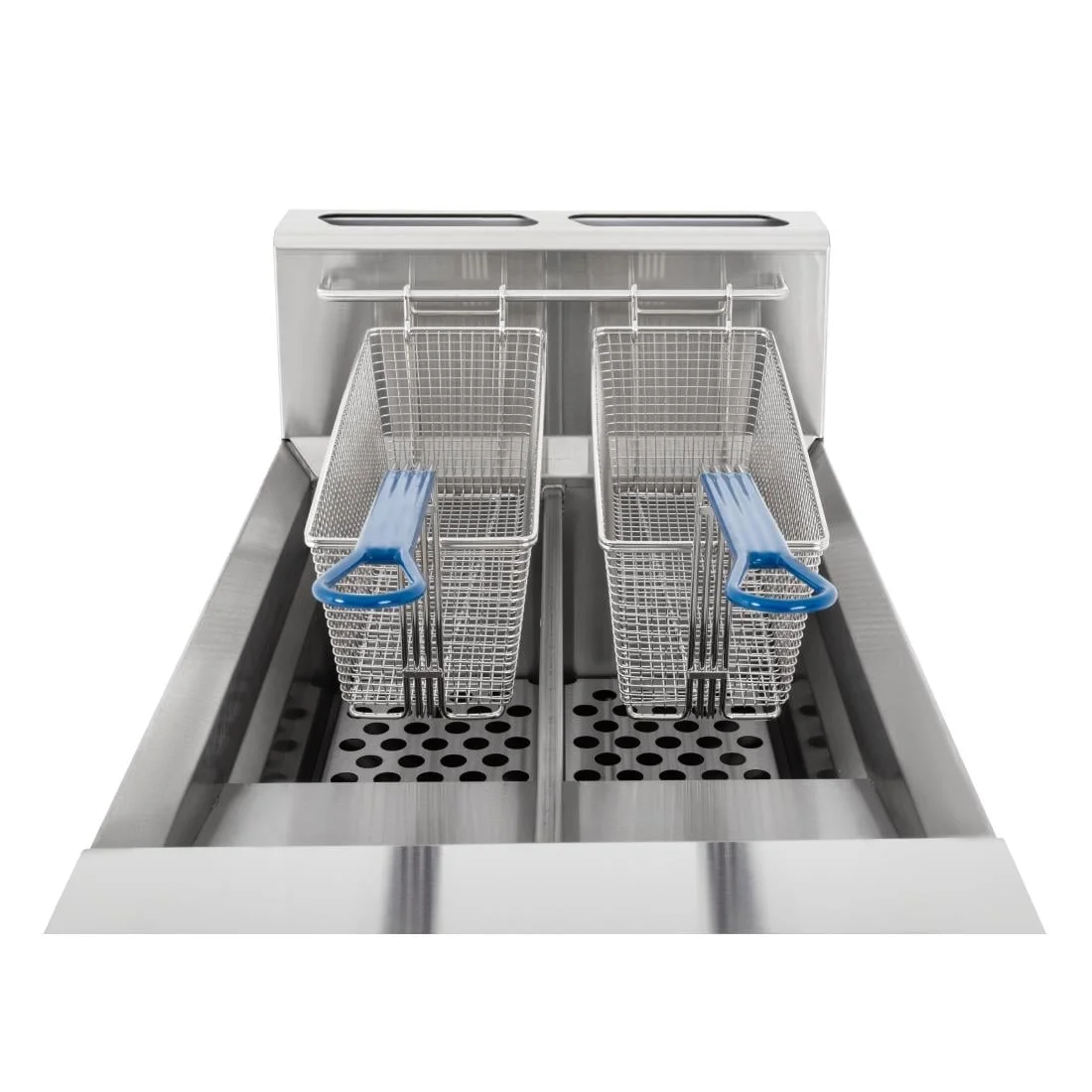 Blue Seal Free Standing Natural Gas Twin Fryer GT46 - Image 5