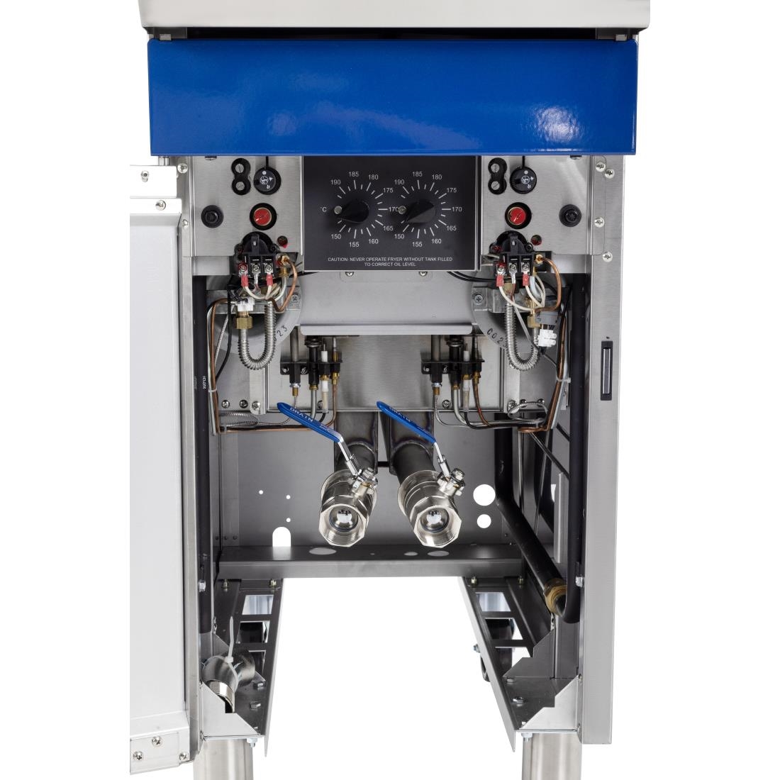 Blue Seal Free Standing Natural Gas Twin Fryer GT46