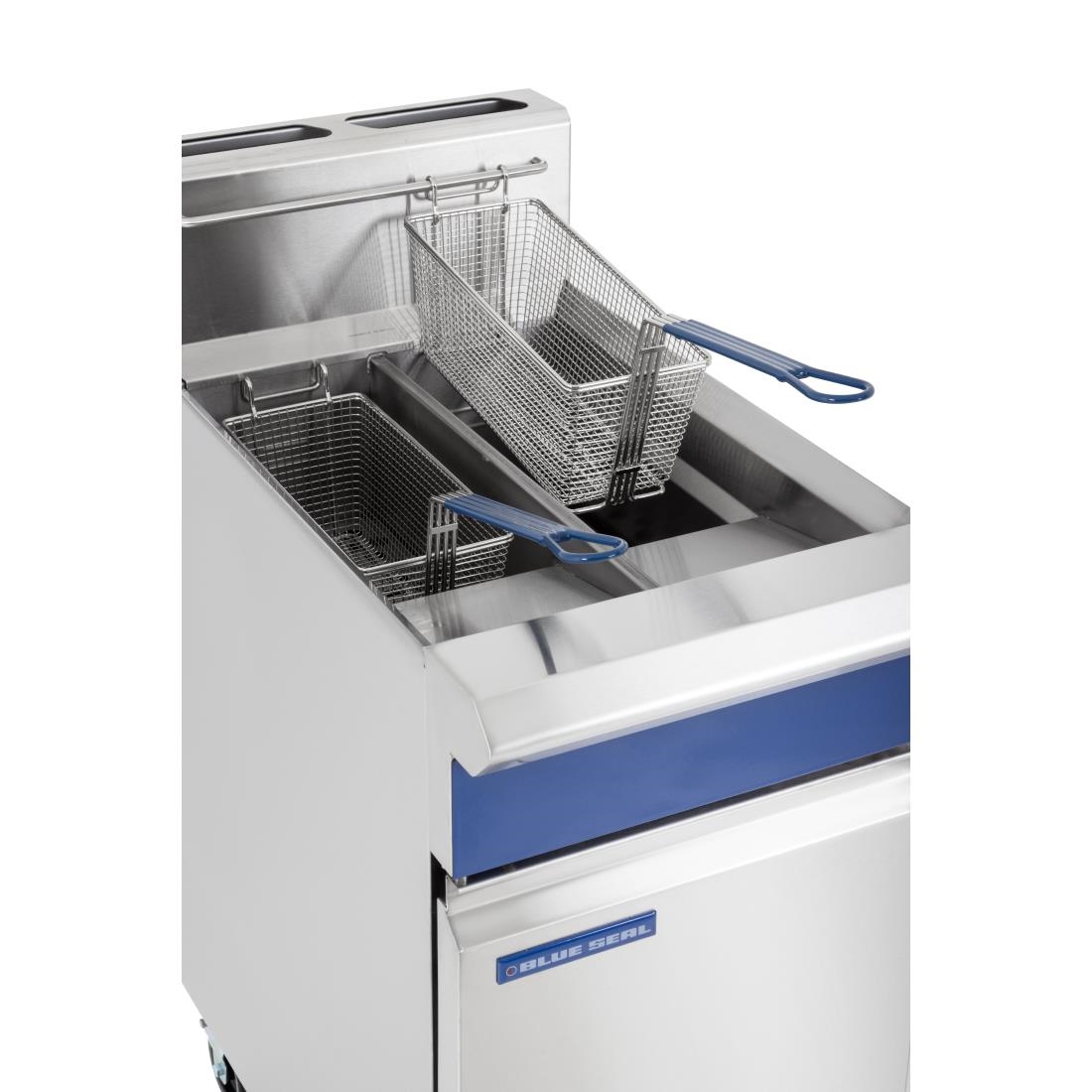 Blue Seal Free Standing Natural Gas Twin Fryer GT46
