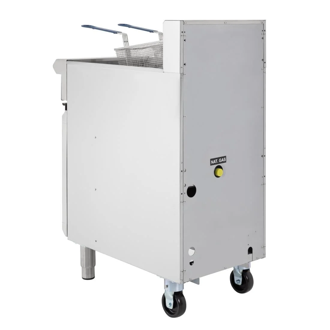 Blue Seal Free Standing Natural Gas Twin Fryer GT46 - Image 11